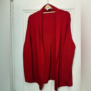 Liz Claiborne Vibrant Red Women's Cardigan